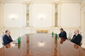 Prezident İlham Əliyev Beynəlxalq Cüdo Federasiyasının prezidentini qəbul edib